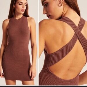Abercrombie & Fitch scuba crossback dress size xxs
